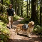 Dog Hiking Backpack, Portable Adjustable Pet Supplies with Handle, Large Dog Backpack - For Walks, Camping, Outdoor, Overnight Travel, Daily Car, Plane, Airport Trip - Image 3