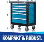 Tool trolley trolley tool box tool chest and Tools 220 pieces - Image 3