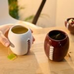 40YARDS American Football Mug / Coffee Mug (330 ml) Set of 2 Ceramic with Raised Football Seam for Cappuccino, Flat White, Americano, Tea & More - Image 6