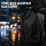 Backpack for Men and Women, Rolltop Backpack, Waterproof Laptop Backpack, School Backpack with 15.6 Inch Laptop Compartment, Leisure Backpack, Daypack for University, School, Business, Work, City, Leisure, Travel - Image 9