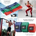 Fitness band pull up resistance band, pull-up aid + training eBook - The pull-up resistance band | Home gym equipment: Sports band pullup dip bar pull-up band, calisthenics bodybuilding training band - Image 5