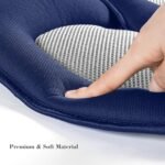 Newborn Baby Pillow with 3D Mesh for Stroller, Car Seat and Highchair - Breathable Insert to Support Baby (Blue) - Image 6