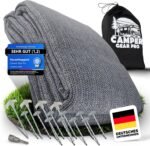 Awning Carpet with Professional Pegs [Extremely Stable] | Outdoor Camping Rug - Tent Carpet, Awning Rug for Caravan, Motorhome & Tent - Choose Size Now - Image 2