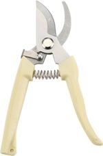 Stainless Steel Pruning Shears for Gardening Ergonomic Handheld Flower Tree Trimming Tool with Sharp Blade Soft Grip Handle for Pruning Gardeners - Image 2