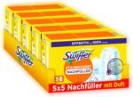 Swiffer Dust Magnet Refill Pack, 25 Wipes (5 x 5) with Febreze Fragrance, Catches and Locks 3 Times More Dust and Hair Than Conventional Duster - Image 2