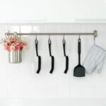 Cleangor Hard Bristle Grout Brush Bathroom & Tiles - Ergonomic Cleaning Brush with 15° Narrow Brush Head for Corners, Cracks, Toilet (3, Black) - Image 6