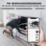 javiscam Mini Camera, Full HD Surveillance Camera, Indoor Surveillance, Live Transmission Mobile Phone App, 100 Days Long Standby WiFi Camera, Motion Sensor Night Vision - Image 4