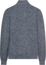 camel active Men's Knitted Troyer with Mottled Structure - Image 6