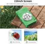 Digital Camera 1080P FHD Compact Camera 56MP Camera Simple Vlogging Camera with 32G TF Card 2 Batteries Portable Digital Camera for Children Teenagers Students Seniors Beginners (Orange White) - Image 6