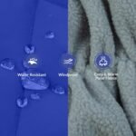 PUMYPOREITY Dog Coat, Warm, Waterproof Winter Jumper, Winter Suit, Snowsuit, for Beagles, Blue, L - Image 4