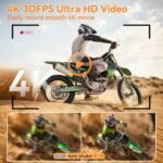 Digital Camera 4K 50MP Camera MaxMango Auto Focus with 2.8 Inch 180° Folding Display, 16X Digital Zoom Rechargeable Compact Camera with 32G Card, Vlogging Camera for Children, Teenagers, Beginners - Image 3