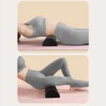 Foam Roller Half - 17.71 Inch Muscle Recovery Tool | Pilates Training Support - High Density Half Foam Roller for Stretching Massage Flexibility Training and Post Workout Muscle Relaxation - Image 7