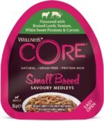 Wellness CORE Savoury Medleys 12 x 85 g, Lamb & Game - Wet Dog Food for Small Breeds Dogs, Grain-Free, Natural, Hypoallergenic, High Protein Rich, High Meat Content - Image 3