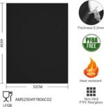 BBQ Grill Mat, Teflon Grill Mats, Gas Grill, 100% Non-Stick, PFOA Free for up to 260°C / 500°F - Image 3