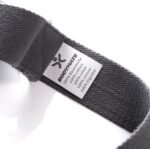BODYMATE Stretching Band with 3 Loops, Total Approx. 75 cm Long, 3.8 cm Wide, Made from 100% Natural Cotton - Image 5