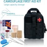 flintronic® Tactical Waist Bag / Military Compact Belt Bag / Multi-Functional Bum Bag with Carabiner for Camping, Hiking, Cycling, Climbing and Travelling - Image 3