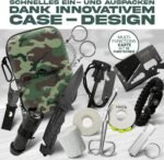 Jungle Monkey Premium Survival Kit, Set of 13, with High-Quality Knife, Includes Torch with Focus Function, Hiking Accessory with Bandage, Ideal for Hiking and Camping - Image 4