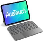 Inateck Case with Keyboard, Ultralight Keyboard for iPad 10/11 Generation A16 2025 11 Inch, iPad Air 11 Inch M3/M2 (2025/2024), Air 5/4, Pro 11 4/3/2/1, Removable, with Touchpad, QWERTZ, AceTouch - Image 2