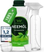 Neem Oil [500 ml] - Includes Spray Bottle and Measuring Cup - Neem Oil with Emulsifier for Direct Use - Neem Oil for Natural Plant Care for Indoor and Outdoor Use - Image 2